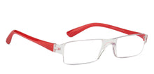 Load image into Gallery viewer, Red Rectangle Rimless Unisex Eyeglasses by Lenskart READERS-128933