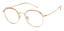Load image into Gallery viewer, Gold Round Full Rim Unisex Eyeglasses by Vincent Chase Online-139076