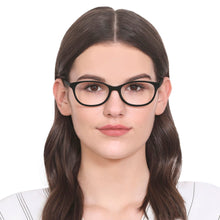 Load image into Gallery viewer, Black Cat Eye Full Rim Women Eyeglasses by Vincent Chase Online-139211