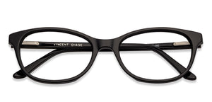 Black Cat Eye Full Rim Women Eyeglasses by Vincent Chase Online-139211
