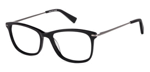 Black Rectangle Full Rim Unisex Eyeglasses by Vincent Chase Online-139146