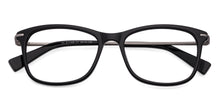 Load image into Gallery viewer, Black Rectangle Full Rim Unisex Eyeglasses by Vincent Chase Online-139146
