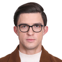 Load image into Gallery viewer, Black Rectangle Full Rim Unisex Eyeglasses by Vincent Chase Online-139146