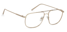 Load image into Gallery viewer, Gold Square Full Rim Unisex Eyeglasses by Vincent Chase Online-133167