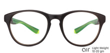 Load image into Gallery viewer, Grey Round Full Rim Unisex Eyeglasses by Lenskart Air Online-130604