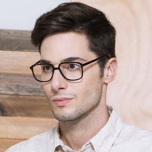 Tortoise Square Full Rim Unisex Eyeglasses by Vincent Chase Online-138902