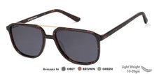 Load image into Gallery viewer, Tortoise Square Full Rim Unisex Eyeglasses by Vincent Chase Online-138902