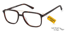Load image into Gallery viewer, Tortoise Square Full Rim Unisex Eyeglasses by Vincent Chase Online-138902