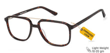 Load image into Gallery viewer, Tortoise Square Full Rim Unisex Eyeglasses by Vincent Chase Online-138902