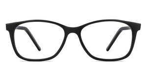 Black Rectangle Full Rim Unisex Eyeglasses by Vincent Chase-209224