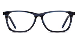 Blue Rectangle Full Rim Unisex Eyeglasses by Vincent Chase Online-210296