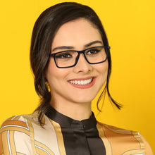 Load image into Gallery viewer, Blue Rectangle Full Rim Unisex Eyeglasses by Lenskart Air Online-139733
