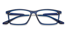 Load image into Gallery viewer, Blue Rectangle Full Rim Unisex Eyeglasses by Lenskart Air Online-139733