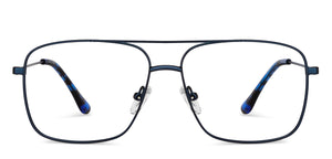 Blue Square Full Rim Unisex Eyeglasses by Vincent Chase Online-201303