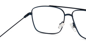 Blue Square Full Rim Unisex Eyeglasses by Vincent Chase Online-201303