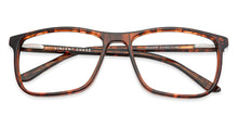 Load image into Gallery viewer, Brown Rectangle Full Rim Unisex Eyeglasses by Vincent Chase Online-139185