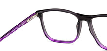 Load image into Gallery viewer, Purple Rectangle Full Rim Unisex Eyeglasses by Vincent Chase Online-148858