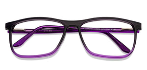 Purple Rectangle Full Rim Unisex Eyeglasses by Vincent Chase Online-148858