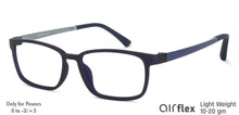 Load image into Gallery viewer, Blue Rectangle Full Rim Unisex Eyeglasses by Lenskart Air Online-139754