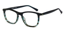 Load image into Gallery viewer, Blue Demi Rectangle Full Rim Unisex Eyeglasses by Vincent Chase-209226