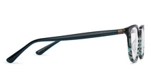 Load image into Gallery viewer, Blue Demi Rectangle Full Rim Unisex Eyeglasses by Vincent Chase-209226