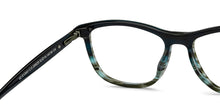 Load image into Gallery viewer, Blue Demi Rectangle Full Rim Unisex Eyeglasses by Vincent Chase-209226