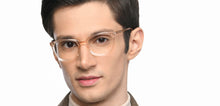 Load image into Gallery viewer, Pink Rectangle Full Rim Women Eyeglasses by Vincent Chase-210271