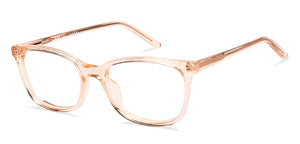 Pink Rectangle Full Rim Women Eyeglasses by Vincent Chase-210271