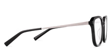 Load image into Gallery viewer, Black Geometric Full Rim Unisex Eyeglasses by Vincent Chase-228301