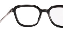 Load image into Gallery viewer, Black Geometric Full Rim Unisex Eyeglasses by Vincent Chase-228301