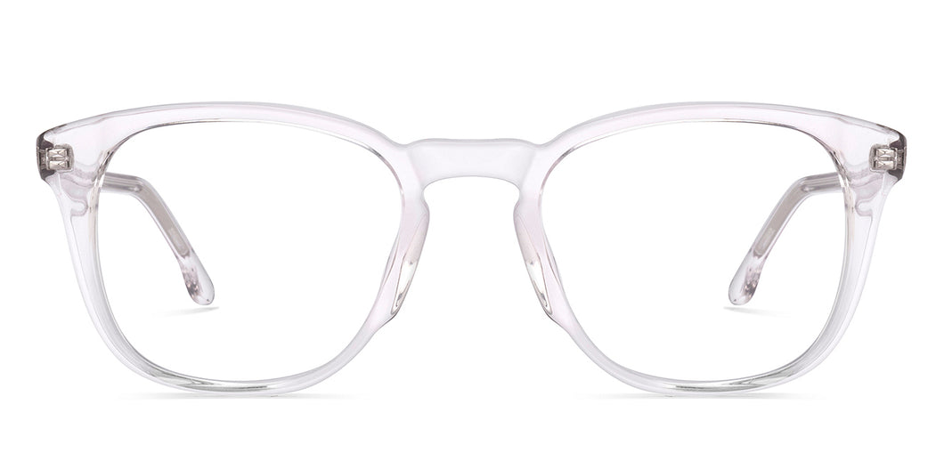 Transparent Square Full Rim Unisex Eyeglasses by Vincent Chase-219866