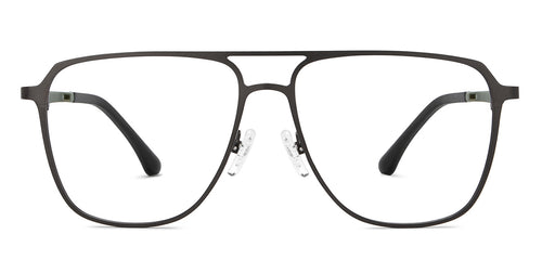 Black Aviator Full Rim Unisex Eyeglasses by Vincent Chase Online-201321