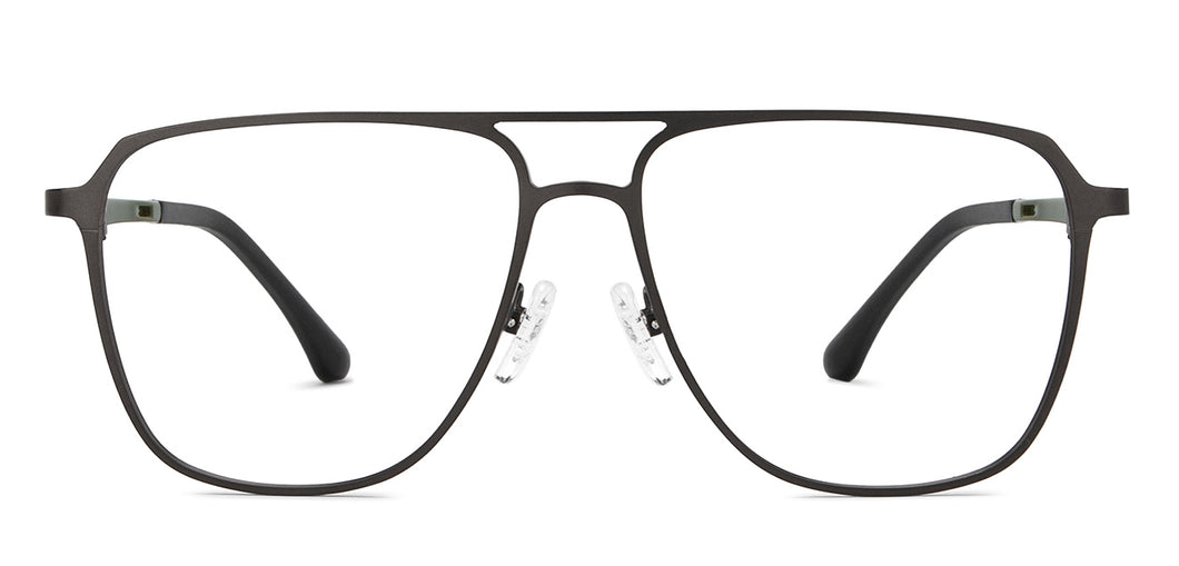 Black Aviator Full Rim Unisex Eyeglasses by Vincent Chase Online-201321