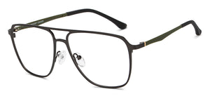 Black Aviator Full Rim Unisex Eyeglasses by Vincent Chase Online-201321