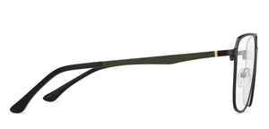 Black Aviator Full Rim Unisex Eyeglasses by Vincent Chase Online-201321