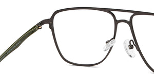 Black Aviator Full Rim Unisex Eyeglasses by Vincent Chase Online-201321