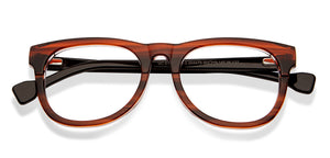 Brown Round Full Rim Unisex Eyeglasses by Vincent Chase-204479