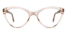 Load image into Gallery viewer, Transparent Cat Eye Full Rim Women Zero Power Screen Glasses by Lenskart BLU Screen Glasses-206654