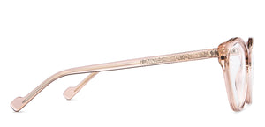 Transparent Cat Eye Full Rim Women Zero Power Screen Glasses by Lenskart BLU Screen Glasses-206654
