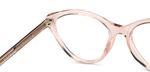 Load image into Gallery viewer, Transparent Cat Eye Full Rim Women Zero Power Screen Glasses by Lenskart BLU Screen Glasses-206654