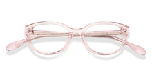 Load image into Gallery viewer, Pink Transparent Round Full Rim Women Eyeglasses by Vincent Chase-206656