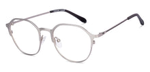 Load image into Gallery viewer, Silver Geometric Full Rim Unisex Eyeglasses by Vincent Chase-224216