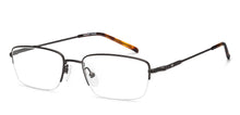 Load image into Gallery viewer, Black Rectangle Half Rim Unisex Eyeglasses by Vincent Chase-207968