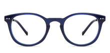 Load image into Gallery viewer, Blue Round Full Rim Unisex Eyeglasses by Vincent Chase-208238