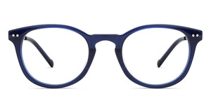 Blue Round Full Rim Unisex Eyeglasses by Vincent Chase-208238