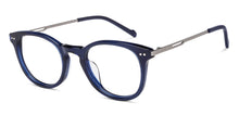 Load image into Gallery viewer, Blue Round Full Rim Unisex Eyeglasses by Vincent Chase-208238