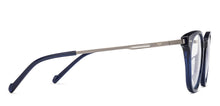 Load image into Gallery viewer, Blue Round Full Rim Unisex Eyeglasses by Vincent Chase-208238