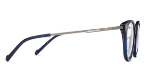 Blue Round Full Rim Unisex Eyeglasses by Vincent Chase-208238