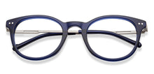 Load image into Gallery viewer, Blue Round Full Rim Unisex Eyeglasses by Vincent Chase-208238