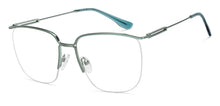 Load image into Gallery viewer, Blue Round Half Rim Unisex Eyeglasses by Vincent Chase Online-208770
